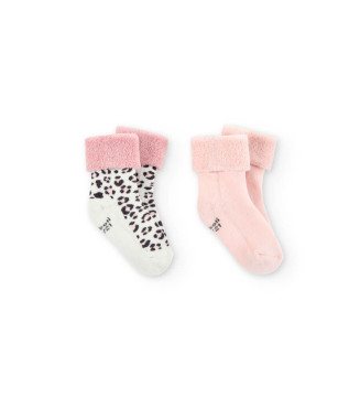 Boboli βρεφικές κάλτσες ροζ