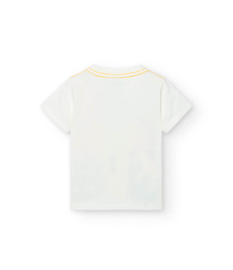 Boboli μπλούζα μικρό αγόρι άσπρη bright side