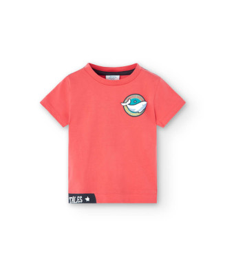 Boboli μπλούζα μικρό αγόρι κόκκινη ocean tales