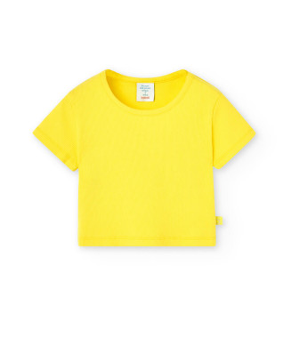 Boboli μπλούζα basic μεγάλο κορίτσι κίτρινη